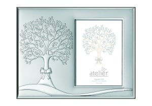 Rama foto Argint "Arborele Vietii" 10x15 cm