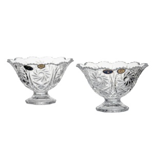Set 6 boluri cristal Bohemia 13.5 cm - Img 3