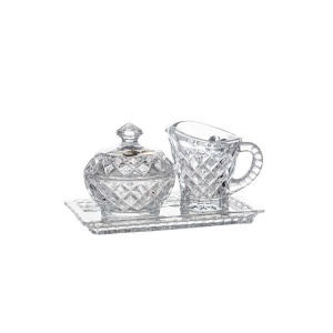 Set servire cafea cristal Bohemia 4 piese - Img 2