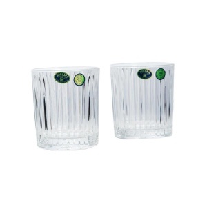 SKYLINE Set 6 pahare cristal Bohemia whisky 320 ml - Img 3