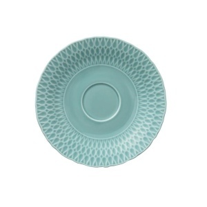 SOFIA AZURE - Serviciu de ceai - cafea portelan (6 persoane - 12 piese) (SASCF-12)