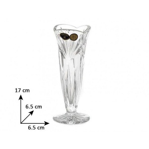 Vaza cristal Bohemia 17 cm (55900) - Img 3