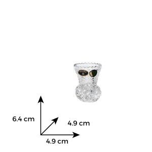 Vaza cristal Bohemia 6.5 cm (65800) - Img 4