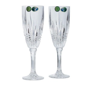 VIBES Set 6 pahare cristal Bohemia sampanie 180 ml - Img 3