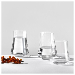 XTRA Set 6 pahare sticla cristalina apa/suc 400 ml - Img 5