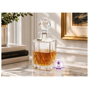 YORK Decantor cristal Bohemia whisky 800 ml