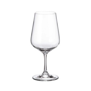 APUS Set 6 pahare sticla cristalina Bohemia vin 360 ml - Img 3
