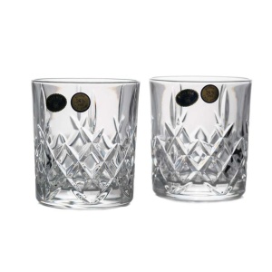 BRIXTON Set 6 pahare cristal Bohemia whisky 320 ml - Img 2