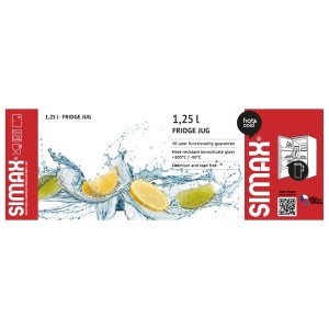 Carafa Simax FRIDGE 1.25 L cu capac - Img 4