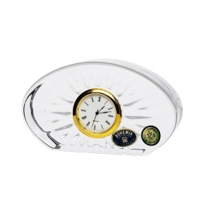 Ceas Cristal Bohemia (cadran auriu) 12 cm (77236-24305-120)