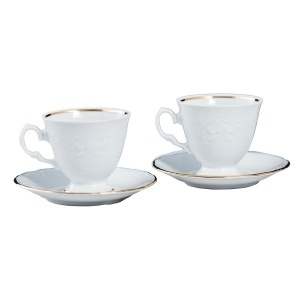 CLARA Serviciu cafea portelan 6 persoane 100 ml - Img 2