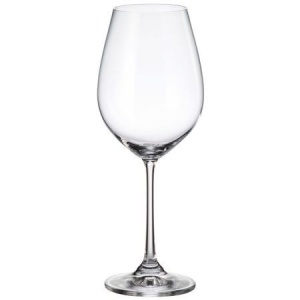 COLUMBA Set 6 pahare sticla cristalina vin rosu 650 ml - Img 2