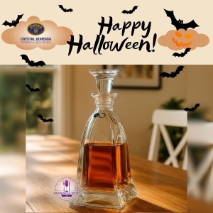 Decantor cristal Bohemia whisky 750 ml - Img 6