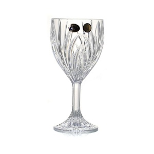 ELISE Set 6 pahare cristal Bohemia vin rosu 220 ml - Img 4