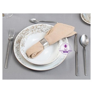 ELYSEE - Set tacamuri inox 18/0 VILLARTE