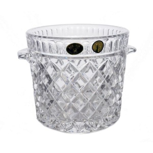 Frapiera / Vas pentru gheata cristal Bohemia 12.6 cm - Img 2