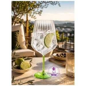 GLASGOW Set 4 pahare sticla cristalina Bohemia Gin Tonic 570 ml