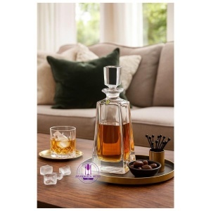 KATHRENE Decantor cristal Bohemia whisky 700 ml
