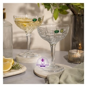 LONDON Set 6 pahare cristal Bohemia cupa 370 ml