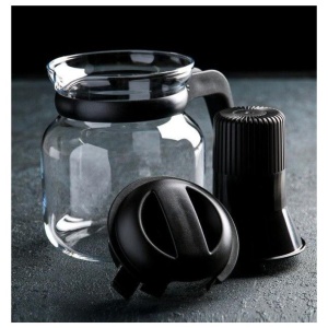 MATURA Ceainic sticla termorezistenta cu infuzor 1.5 l - Img 6