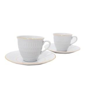 MINERVA Serviciu cafea portelan 6 persoane 100 ml - Img 4