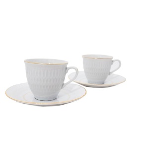 MINERVA Serviciu cafea portelan 6 persoane 100 ml - Img 2