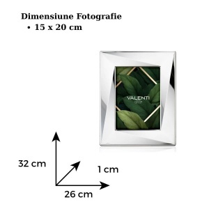 Rama foto Argint "Moderno" 15x20 cm (61004-4XL)