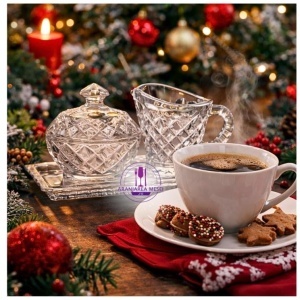 Set servire cafea Cristal Bohemia (4 piese) (99999-14100-004)