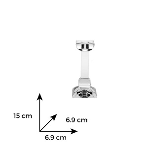 Sfesnic cristal Bohemia 15 cm - Img 3
