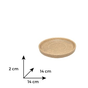 TETRIS - Farfuriuta ceasca ceai-cappuccino ceramica (TRC 14)