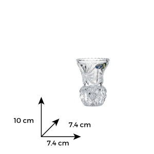 Vaza cristal Bohemia 10 cm (65800) - Img 3