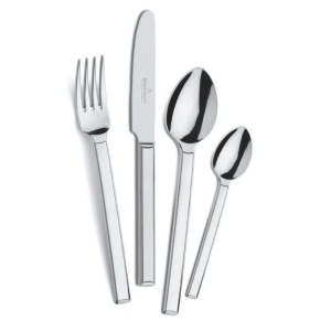 VILLAGO Set tacamuri inox 18/10 - 6 persoane (24 piese) - Img 2