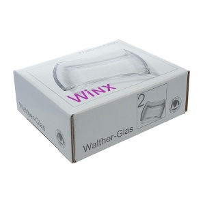 WINX Set 2 boluri sticla decorativa bej - Img 3