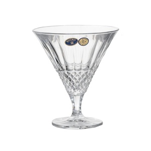 ALEXANDRIA Cupe inghetata cristal Bohemia 310 ml - Img 4