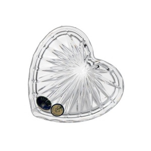 Bomboniera - Caseta de bijuterii Cristal Bohemia model INIMA  (54700-52400-110)
