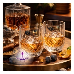 BRIXTON - Pahare whisky Cristal Bohemia 380 ml (set 6 bucati) (20372-11038-380)