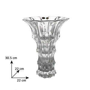 FORTUNE Vaza cristal Bohemia 30.5 cm - Img 3