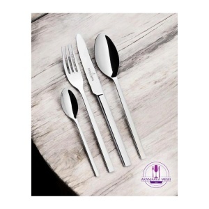 GIRONA Set tacamuri inox 18/0 - 6 persoane (24 piese) - Img 1