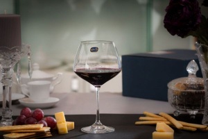 GISELLE Set 6 pahare sticla cristalina vin 580 ml - Img 4