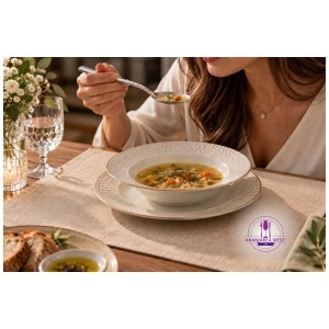 MARS - Tacamuri inox 18-0  (Set 12 persoane - 60 piese)  (B1439-60)