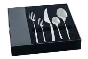 NOBU Set tacamuri inox 18/10 - 6 persoane (30 piese) - Img 3