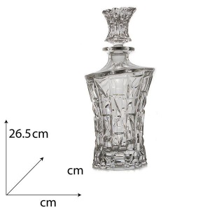 PATRIOT Decantor cristal Bohemia whisky 700 ml - Img 7