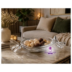 Platou cristal Bohemia Bonbon 34.5 cm (62901-59000-345)