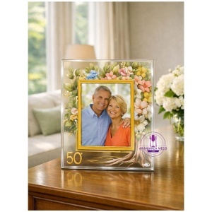 Rama Foto "Bellagio" 13x18 cm Pomul Vietii - cadou aniversare 50 Ani Casatorie Nunta de Aur