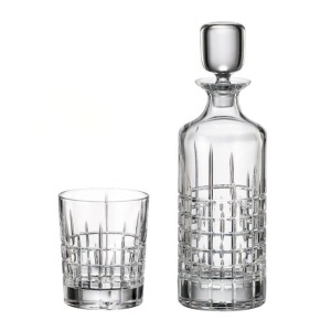 RICKY - Pahare whisky si decanter Cristal Bohemia (set 7 piese) (99999-15715-A33)