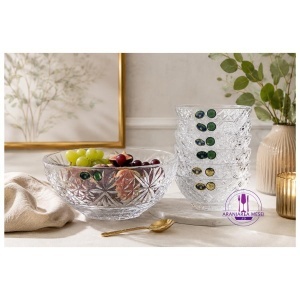 Set 7 boluri cristal Bohemia