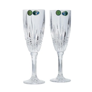 VIBES Set 6 pahare cristal Bohemia sampanie 180 ml - Img 6