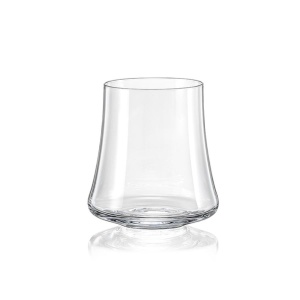 XTRA Set 6 pahare sticla cristalina whisky 350 ml - Img 7