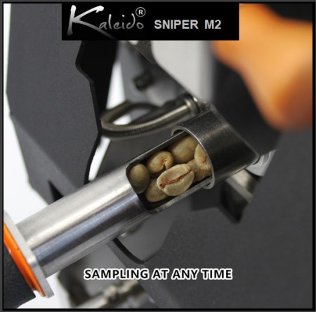 KALEIDO M2 - carbon fiber infrared heating Coffee Roaster (50-400g) - Img 5