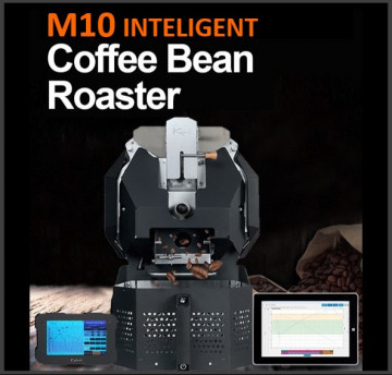 KALEIDO M10 - carbon fiber infrared heating Coffee Roaster (100 -1200g)